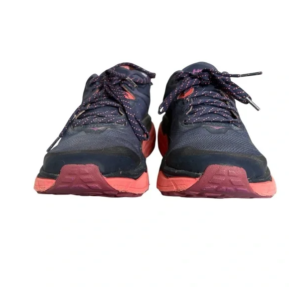 Hoka Women's Challenger ATR 6 Navy Pink Trail Shoes Sz. 8 - Picture 5 of 12